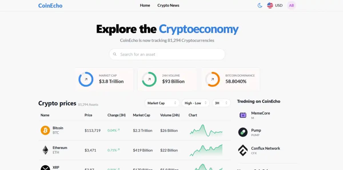 Coin Echo